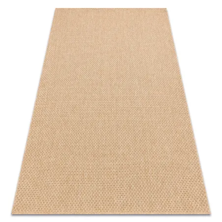 Tapis TIMO 6272 en sisal extérieur beige foncé, produit de deuxième qualité