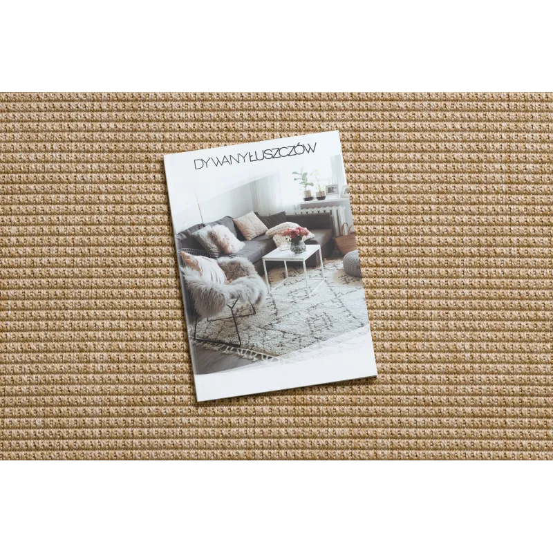 Tapis rond TIMO 5979 en beige foncé pour le jardin