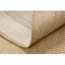 Tapis TIMO 5979 de couleur beige foncé pour l'extérieur