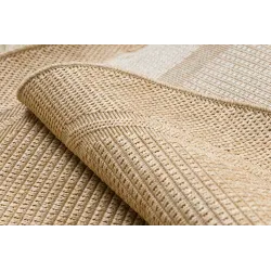 Tapis TIMO 5979 en sisal naturel pour le jardin