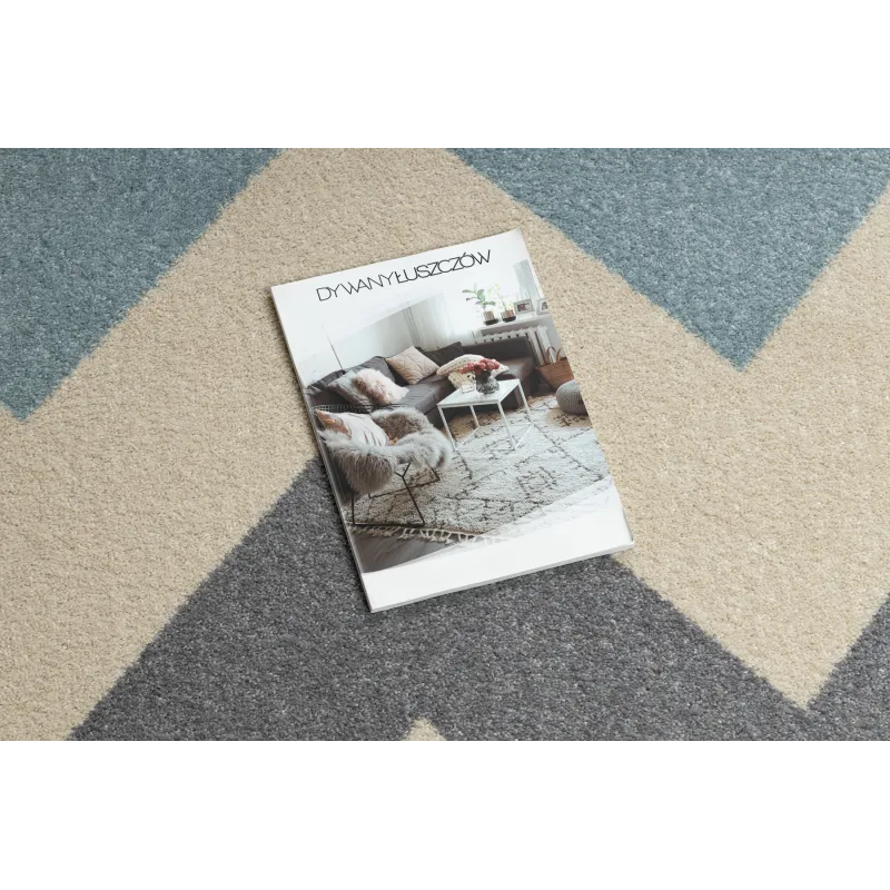 Tapis moderne jaune, accessoire élégant pour la décoration intérieure