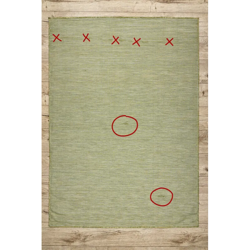 Tapis SIZAL PATIO 2778, parfait pour le jardin ou la terrasse