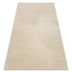 Tapis BALANCE 0194 taupe - Géométrique, structurel, glamour