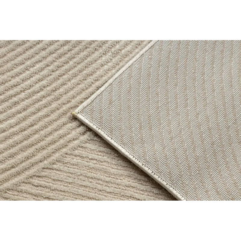 Dywan BALANCE 0194 taupe - Geometryczny, strukturalny, glamour 