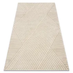 Tapis BALANCE 1503 taupe - Géométrique, structurel, glamour