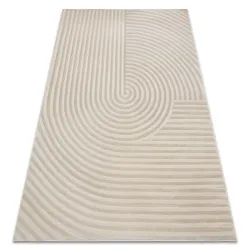Tapis BALANCE 1921 taupe - Géométrique, structurel, glamour