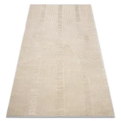 Tapis BALANCE 9086 taupe - Géométrique, structurel, glamour