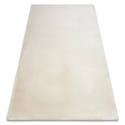 Tapis BUNNY Ivoire IMITATION FOURRURE LAPIN
