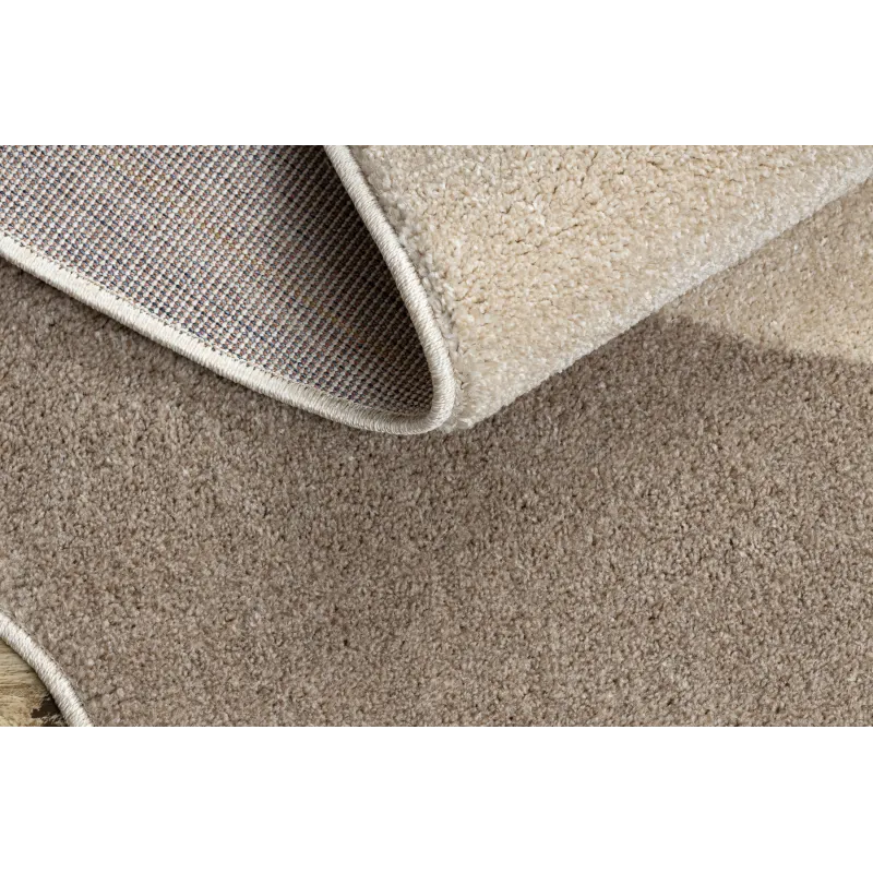 Dywan FUSION 5710 krem / terakota Shape - Abstrakcja, nowoczesny, abstrakcyjny, nieregularny