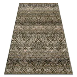 Tapis laine NAIN Ornement, fleurs 1044/51058 vert / beige