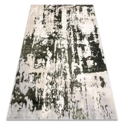 Tapis ALLURE 9428 Abstraction - Structuré, élégant, glamour vert / beige
