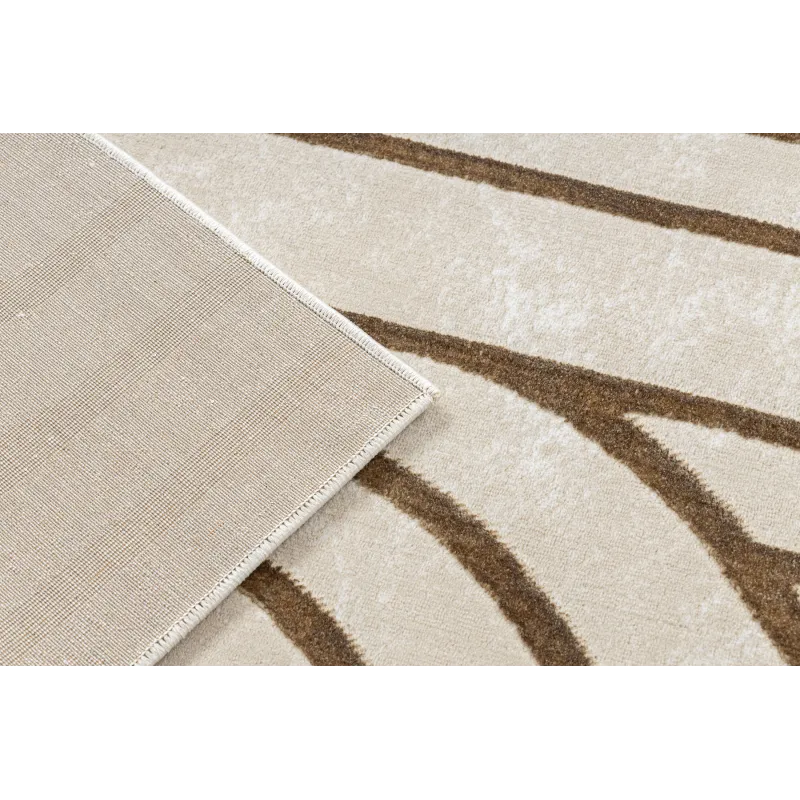 Dywan ALLURE 5756 Geometryczny - Strukturalny, stylowy, glamour beż