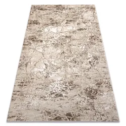 Tapis ALLURE 5716 Pierre - Structuré, élégant, glamour beige