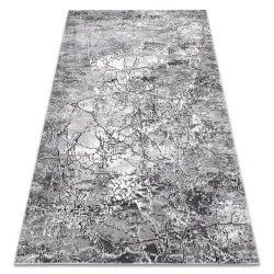 Tapis ALLURE 5716 Pierre - Structuré, stylé, glamour gris clair / gris