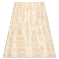 Tapis FLUX 461.137.SA110 Laine OSTA - Abstraction, structurel, Loft Crème / Beige