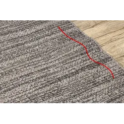 DYWAN SZNURKOWY SIZAL FLOORLUX 20389 silver / black MELANŻ - 2 GATUNEK