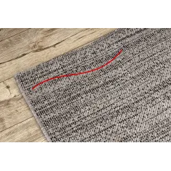 DYWAN SZNURKOWY SIZAL FLOORLUX 20389 silver / black MELANŻ - 2 GATUNEK