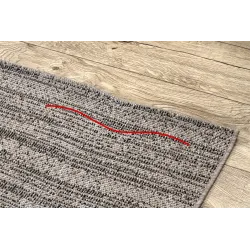 DYWAN SZNURKOWY SIZAL FLOORLUX 20389 silver / black MELANŻ - 2 GATUNEK