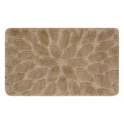 Tapis de salle de bain SUPREME STONES pierres, antidérapant, doux - beige