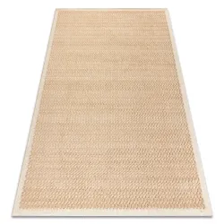 Tapis FLUX 461.139.SA130 laine OSTA - Géométrique, structuré, style loft beige / crème
