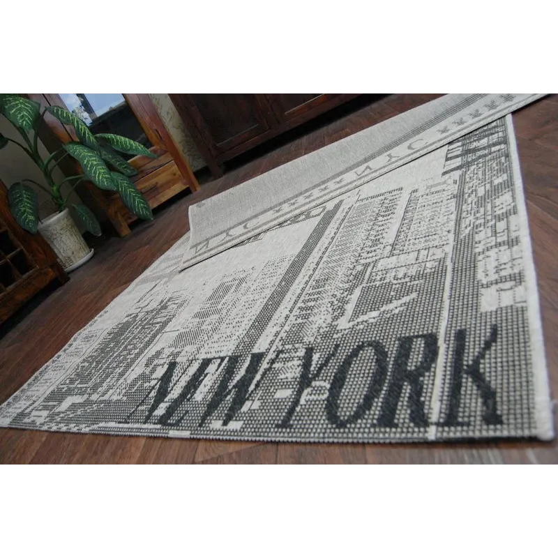 Tapis en sisal FLOORLUX, idéal pour un usage extérieur ou sur le patio