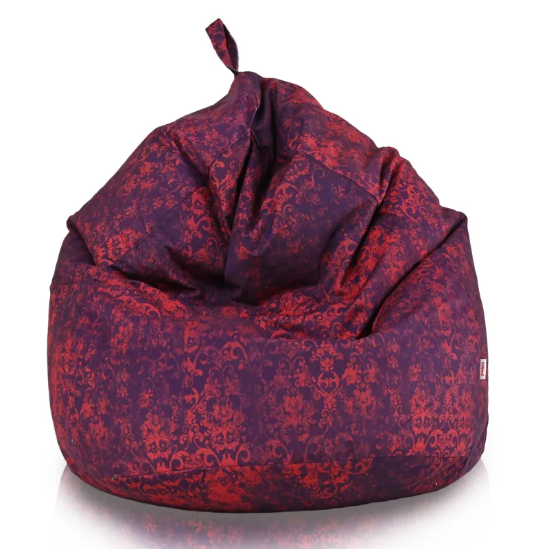 Pouf Poire L pour enfants - Tissu Imprimé Premium – vue 178