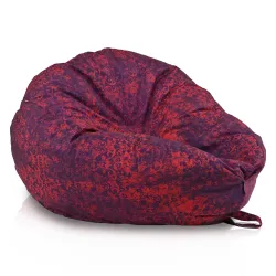 Pouf Poire L pour enfants - Tissu Imprimé Premium – vue 177