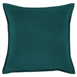 Coussin décoratif Plyš 45x45 cm en tissu doux bleu