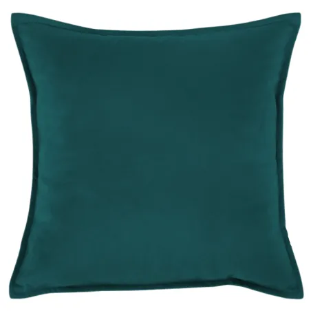 Coussin décoratif Plyš 45x45 cm en tissu doux bleu