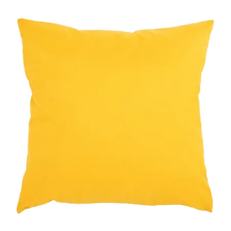 Coussin décoratif jaune 45x45 cm pour extérieur, accessoire de jardin élégant