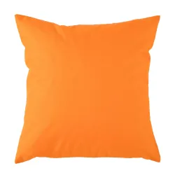 Coussin décoratif orange 45x45 cm pour l'extérieur, tissu durable