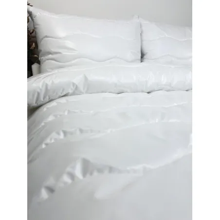 Ensemble de couette et oreiller lavable 140x200/70x90 cm – idéal pour toute l'année