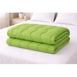 Couette Medical Toutes Saisons verte microfibres 140×200 cm