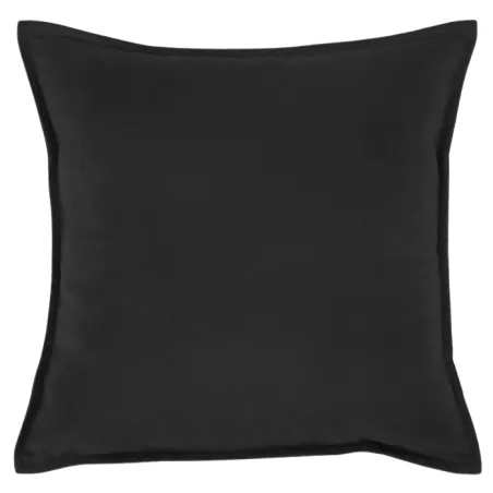 Coussin décoratif Plyš 45x45 cm en gris foncé, idéal pour le salon