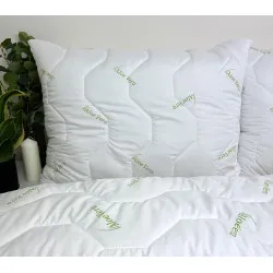 Oreiller Aloe Vera Green 40x40 cm – doux, hypoallergénique