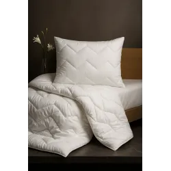 Ensemble Couette + Oreiller Bamboo Toutes Saisons – Hypoallergénique 140x220/70x90 cm