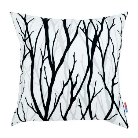 Coussin décoratif avec motif de branches d'arbre, 60x60 cm, pour la décoration intérieure