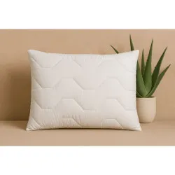 Oreiller Enfant Aloe Vera - Hypoallergénique, Lavable, 45x65 cm