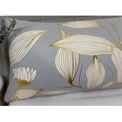 Taie d'oreiller coton Glamour 50x150 cm, 100% coton