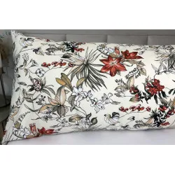 Taie d'oreiller Vintage 50×150 cm – 100% Coton