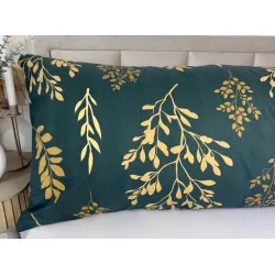 Taie d'oreiller Forest Gold 50×150 cm – 100% Coton