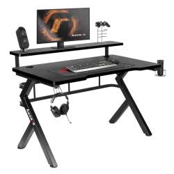 Bureau gaming Hero 5.0 Noir 120 cm