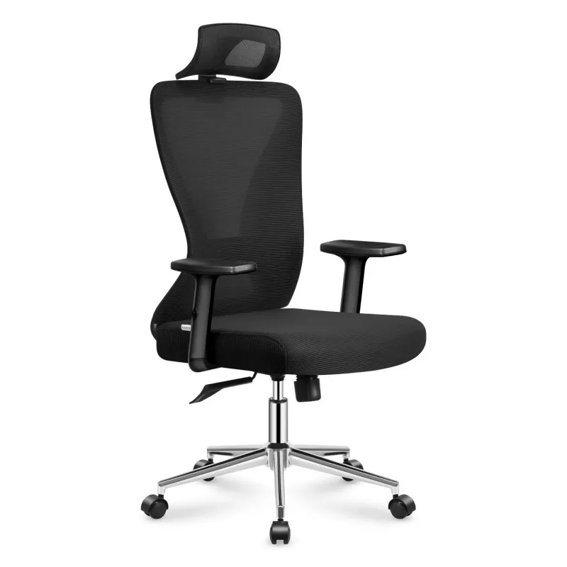 Manager 3.5 Noir fauteuil de bureau ergonomique avec support lombaire et hauteur réglable
