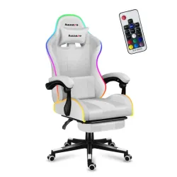 Chaise gaming Force 4.7 RGB Blanc