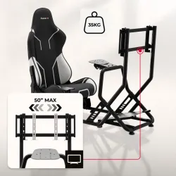 Speed 6.0 Cockpit de Course Simulateur – vue 8