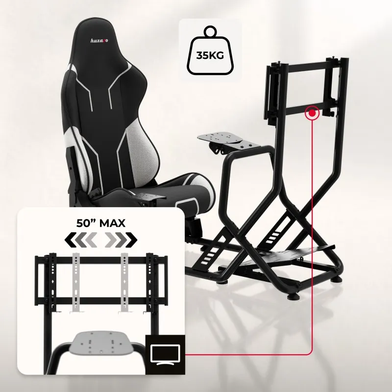 Speed 6.0 Cockpit de Course Simulateur – vue 8