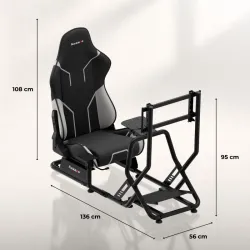 Speed 6.0 Cockpit de Course Simulateur – vue 12