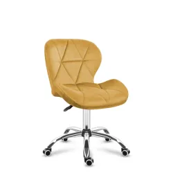 Chaise gaming Future 3.0 velours moutarde