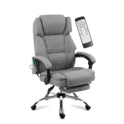 Fauteuil de bureau Boss 6.0 Gris avec massage