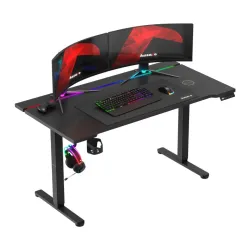 Hero 8.7 RGB Noir Bureau Gaming Électrique 140 cm